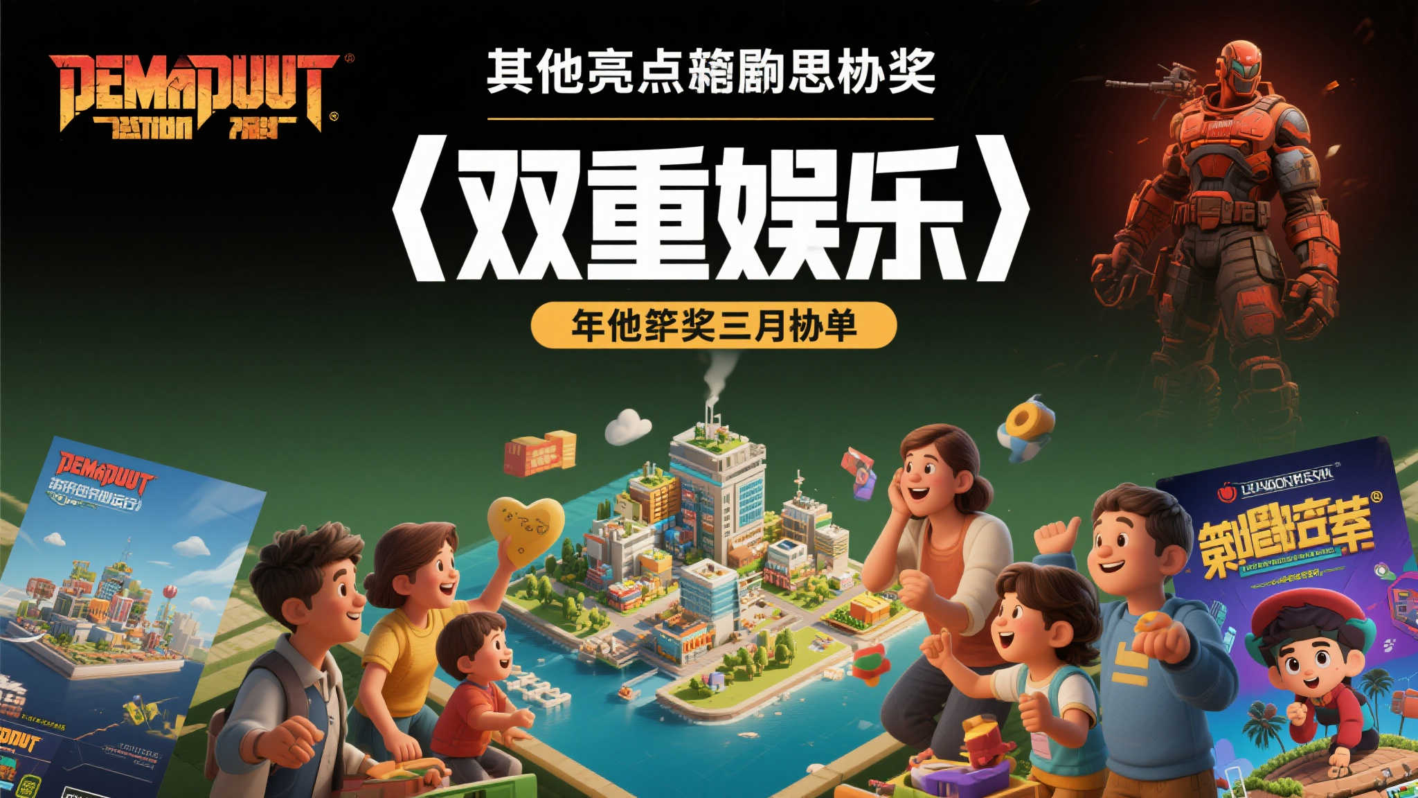 五月Game Pass新内容:《毁灭战士 黑暗时代》等精彩游戏上线 其他亮点作品揭晓,“双重娱乐”强势互补