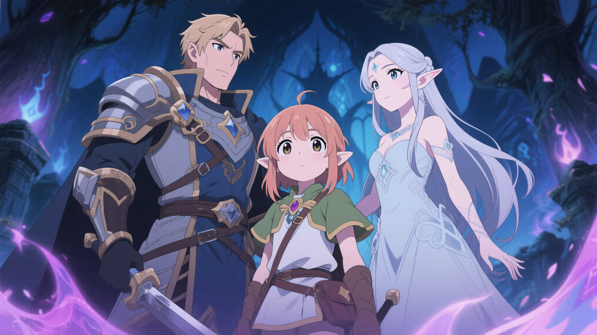 《重生为传奇英雄与精灵女神的掌上明珠》10月亮相